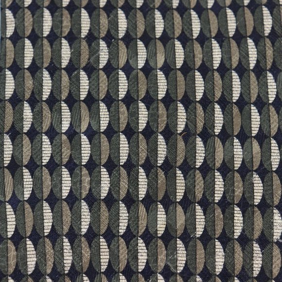 Kenneth Cole New York Oval Abstract Men's Neck Tie - Picture 2 of 5